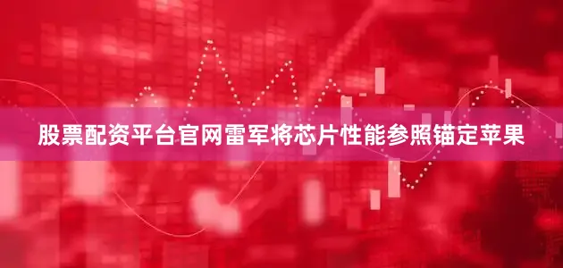 股票配资平台官网雷军将芯片性能参照锚定苹果