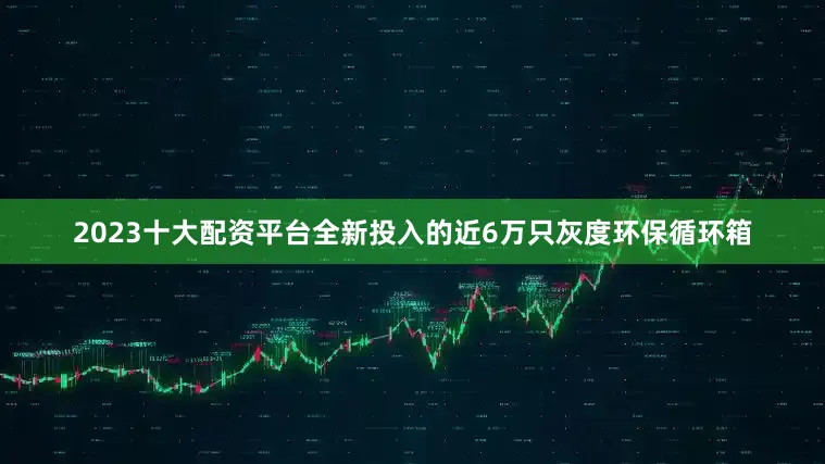 2023十大配资平台全新投入的近6万只灰度环保循环箱